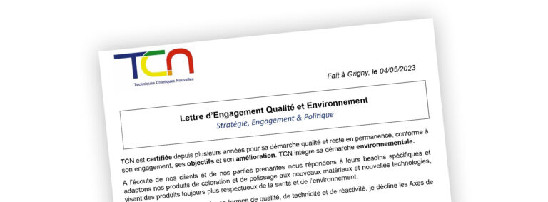 Lettre d'engagement