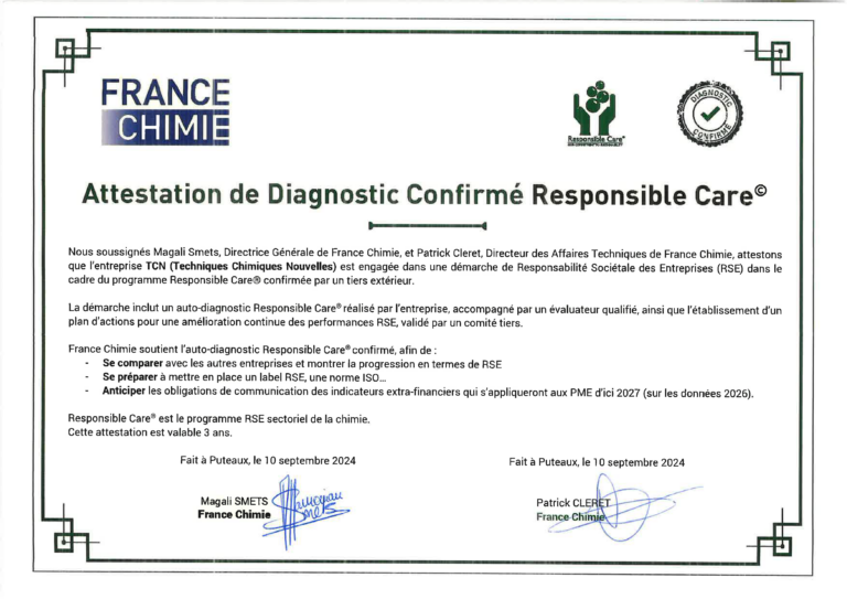 Attestation ResponsibleCare